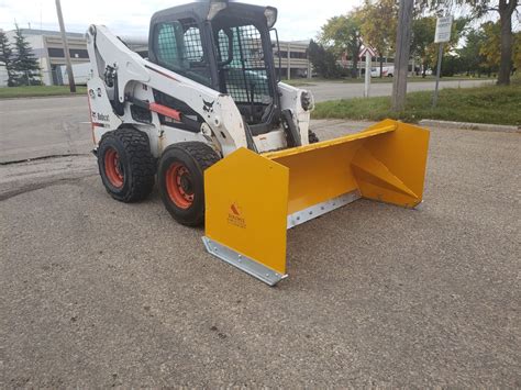 skid steer snow box blade|box scraper for skid steer.